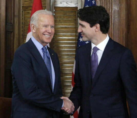 Biden celebrará una reunión bilateral virtual con el primer ministro de Canadá la próxima semana