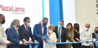 Abinader inaugura sucursal de Plaza Lama