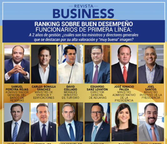 Ranking sobre buen desempeño. A 2 años de gestión: ¿Cuáles son los ministros y directores generales del gobierno que se destacan por su alta valoración y “muy buena” imagen?